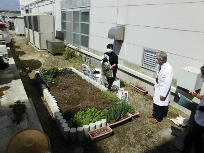 院長先生加わられ